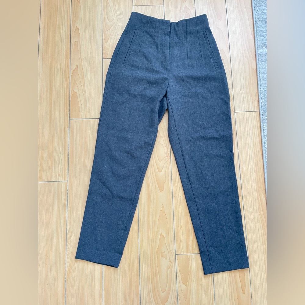 Zara dark grey trousers